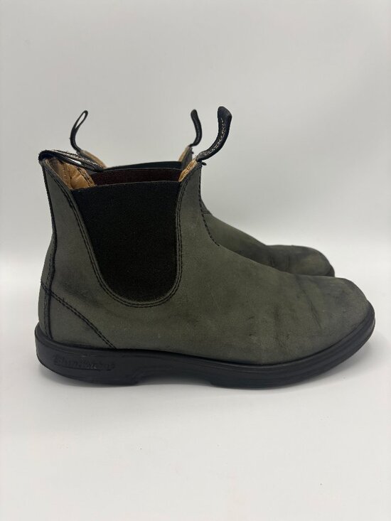 Blundstone Olive Green Chelsea Work Boots main image 8